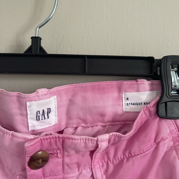 Gap Pink Tie Dye Straight Khakis - Picture 5 of 5